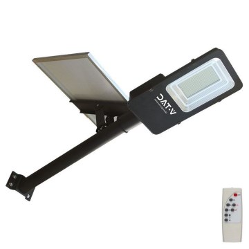 LED Prigušiva hibridna solarna ulična lampa LED/50W/230V 6500K IP65 50000 mAh + Daljinski upravljač