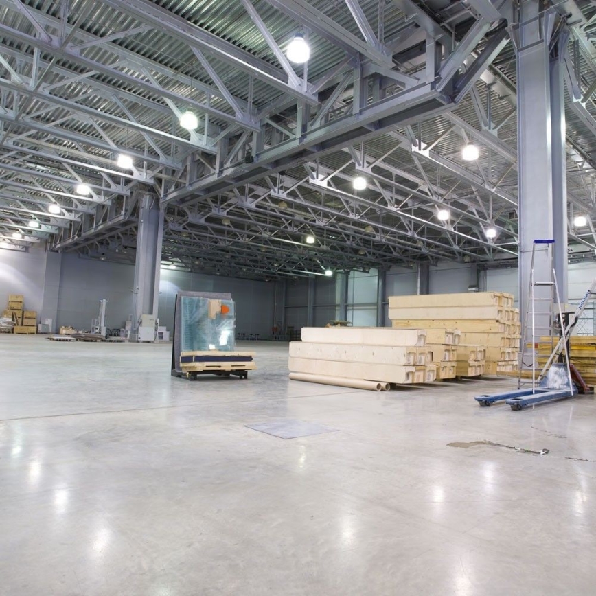 LED Prigušiva industrijska lampa High Bay LED/500W/230V 4000K IP65 crno