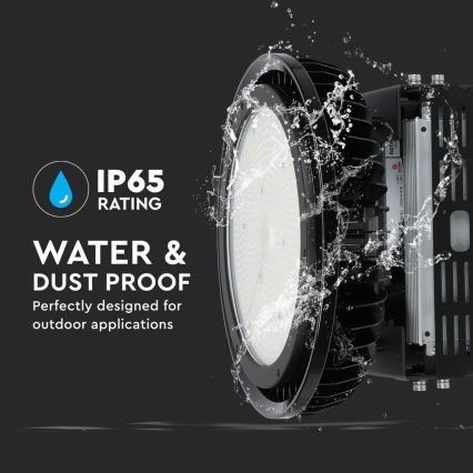 LED Prigušiva industrijska lampa High Bay LED/500W/230V 4000K IP65 crno