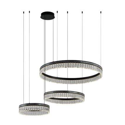 LED prigušiva kristalni luster na sajli THALIA LED/120W/230V 3000-6000K + daljinski upravljač