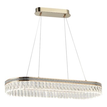 LED prigušiva kristalni luster na sajli THALIA LED/50W/230V 3000-6000K + daljinski upravljač