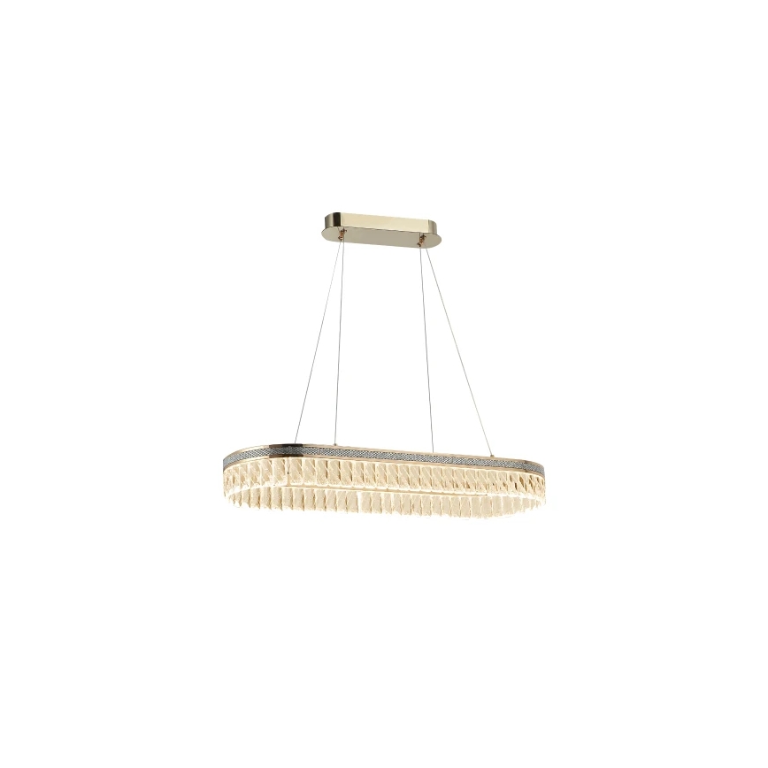 LED prigušiva kristalni luster na sajli THALIA LED/50W/230V 3000-6000K + daljinski upravljač