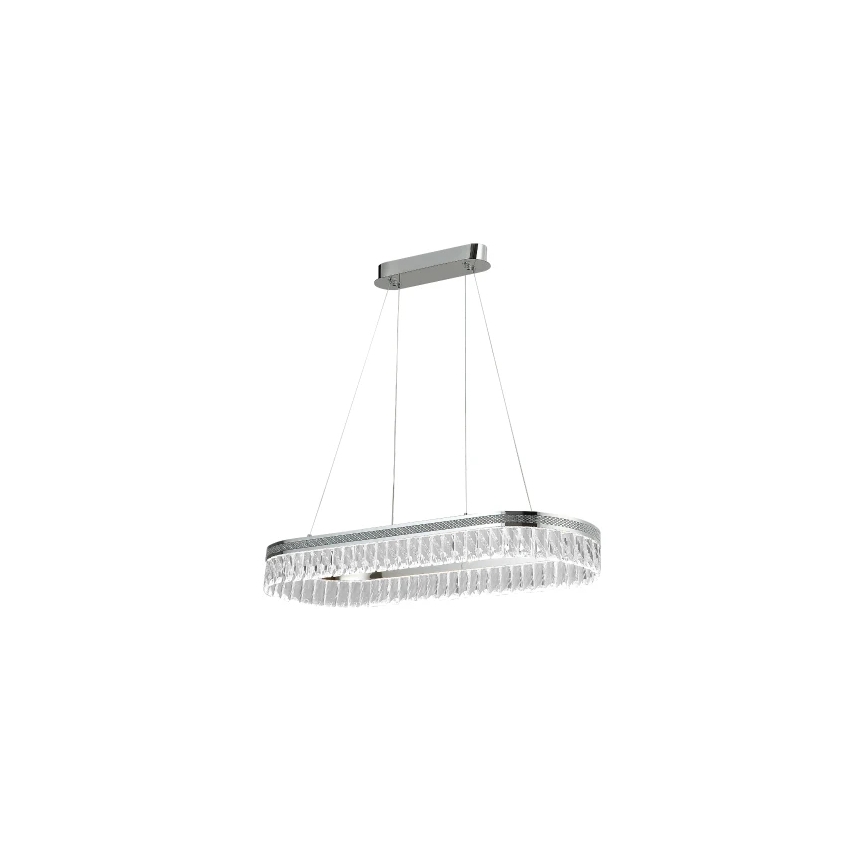 LED prigušiva kristalni luster na sajli THALIA LED/50W/230V 3000-6000K + daljinski upravljač