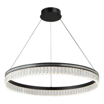 LED prigušiva kristalni luster na sajli THALIA LED/55W/230V 3000-6000K prečnik 80 cm + daljinski upravljač
