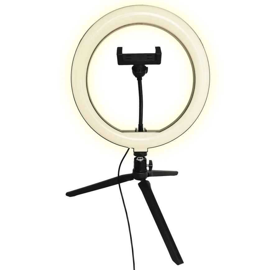 LED Prigušiva lampa sa stalkom i držačem za vlogovanje LED/10W/5V 2700-6500K