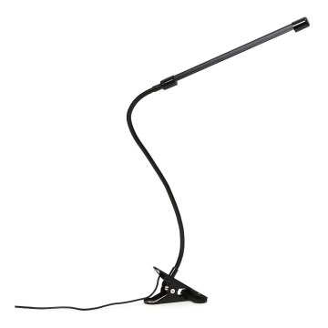 LED prigušiva lampa sa stezaljkom za osvetljenje biljaka LED/3W/230V crna