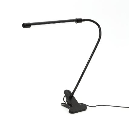 LED Prigušiva lampa sa štipaljkom za osvetljavanje biljaka LED/3W/230V crno