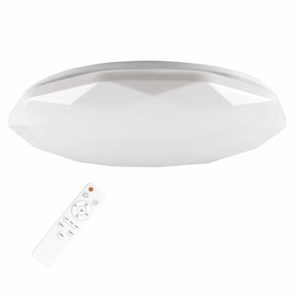 LED Prigušiva lampa za kupatilo GALAXY LED/72W/230V pr. 49 cm 3000-6000K IP44 + Daljinski upravljač