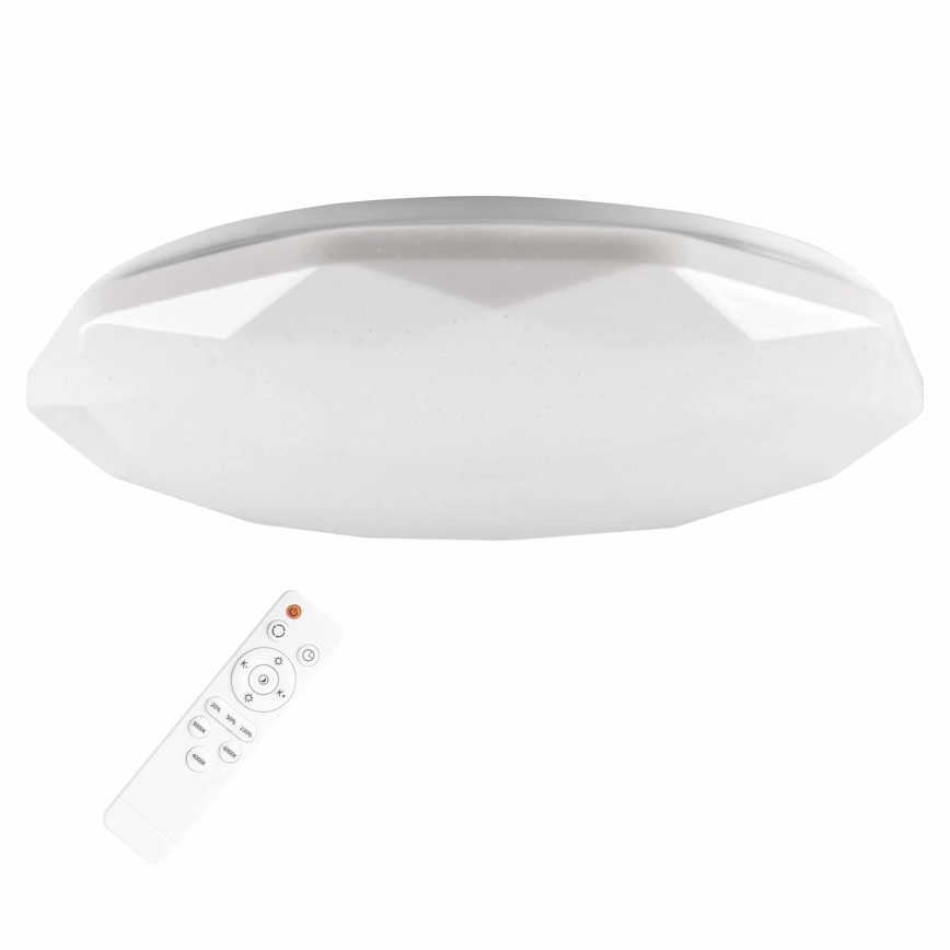 LED Prigušiva lampa za kupatilo GALAXY LED/72W/230V pr. 49 cm 3000-6000K IP44 + Daljinski upravljač