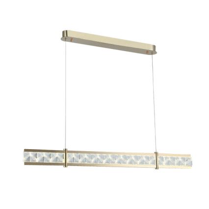 LED prigušiva kristalni luster na sajli ENRIQUE LED/20W//230V 3000-6000K + daljinski upravljač