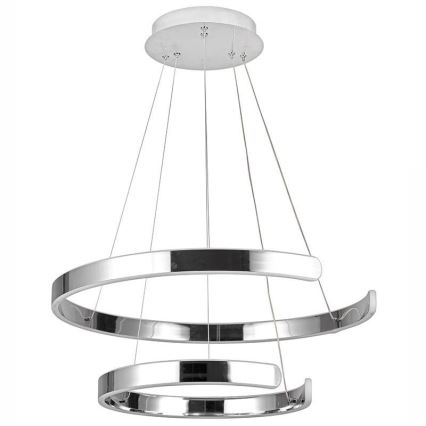 LED prigušiva luster na sajli LED/120W/230V 3000-6500K prečnik 60 cm + daljinski upravljač