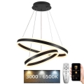 LED prigušiva luster na sajli LED/135W/230V 3000-6500K prečnik 60 cm + daljinski upravljač