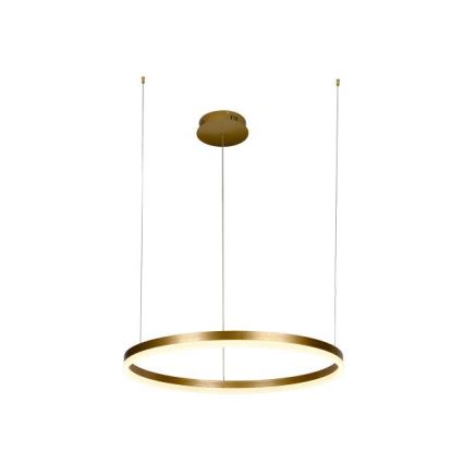 LED prigušiva luster na sajli LED/42W/230V 3000-6500K prečnik 60 cm + daljinski upravljač