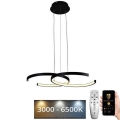 LED prigušiva luster na sajli LED/50W/230V 3000-6500K + daljinski upravljač