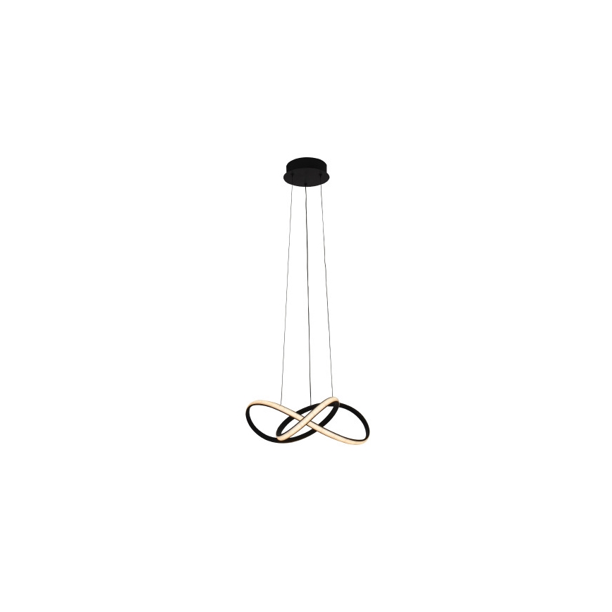 LED prigušiva luster na sajli LED/65W/230V 3000-6500K prečnika 49 cm + daljinski upravljač