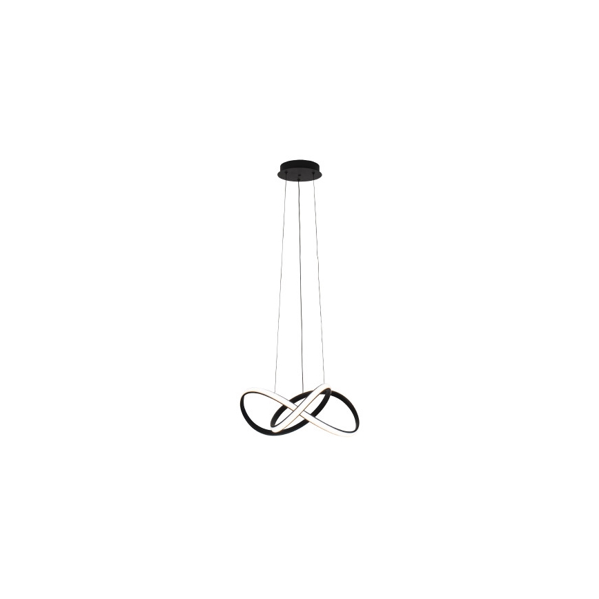 LED prigušiva luster na sajli LED/65W/230V 3000-6500K prečnika 49 cm + daljinski upravljač