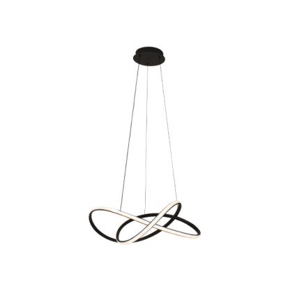 LED prigušiva luster na sajli LED/85W/230V 3000-6500K prečnik 60 cm + daljinski upravljač