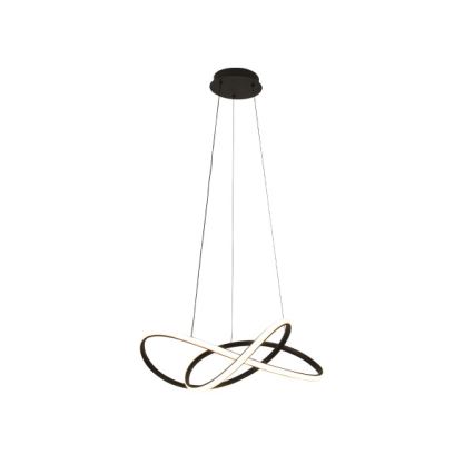 LED prigušiva luster na sajli LED/85W/230V 3000-6500K prečnik 60 cm + daljinski upravljač