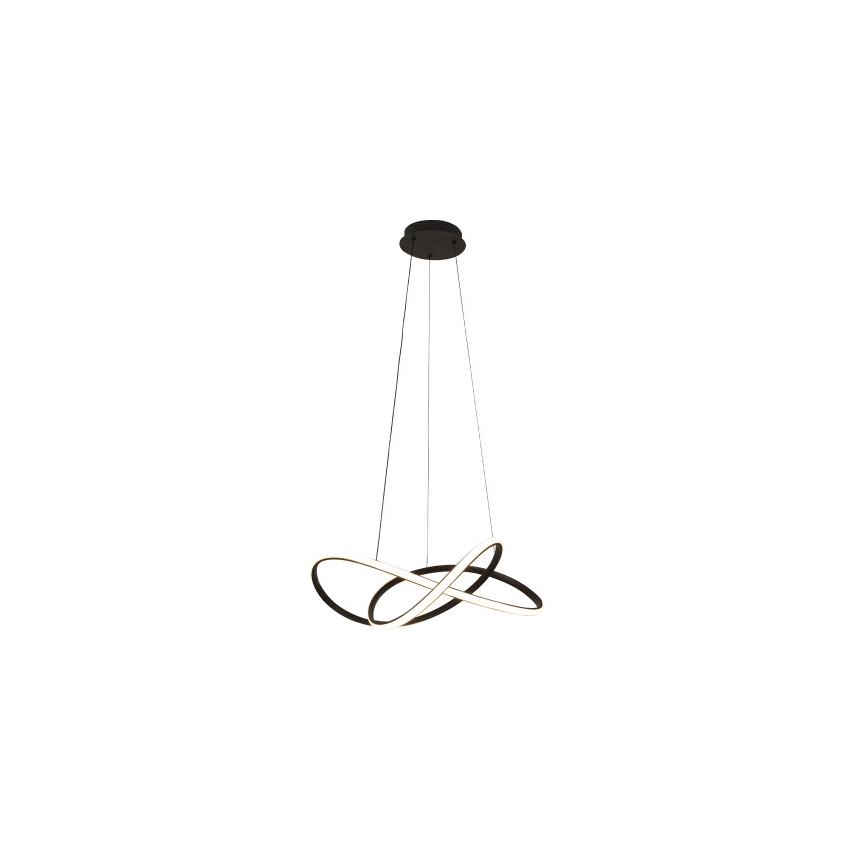LED prigušiva luster na sajli LED/85W/230V 3000-6500K prečnik 60 cm + daljinski upravljač