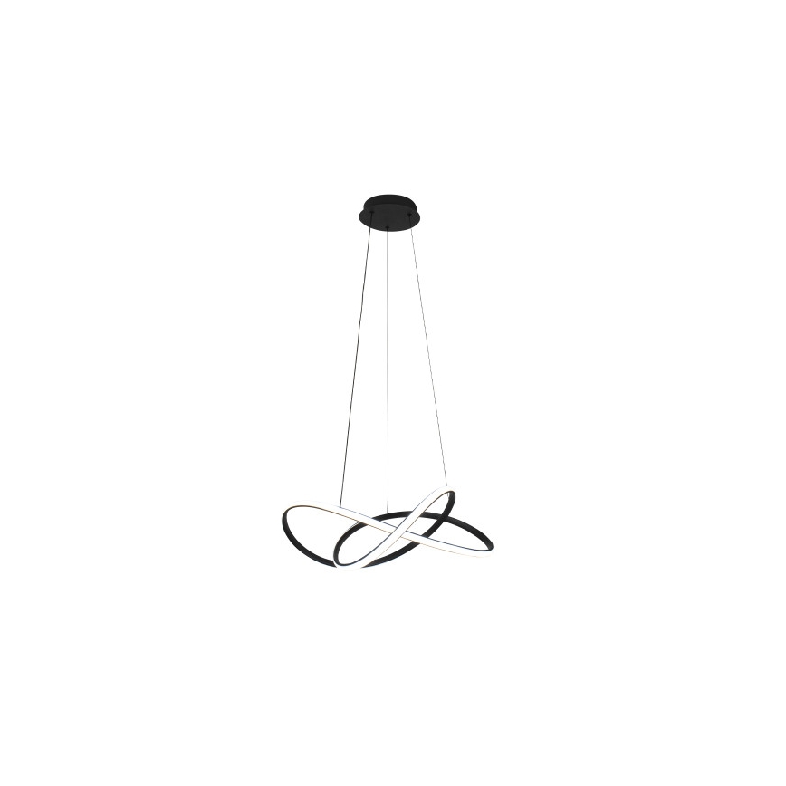 LED prigušiva luster na sajli LED/85W/230V 3000-6500K prečnik 60 cm + daljinski upravljač