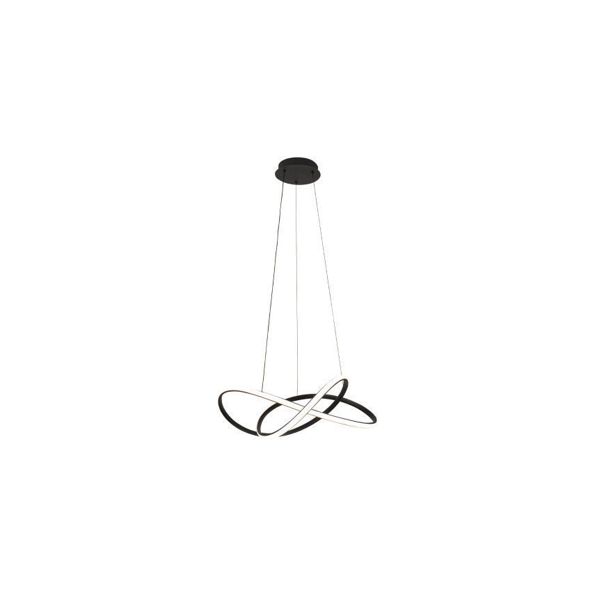LED prigušiva luster na sajli LED/85W/230V 3000-6500K prečnik 60 cm + daljinski upravljač