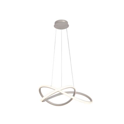 LED prigušiva luster na sajli LED/85W/230V 3000-6500K prečnik 60 cm + daljinski upravljač