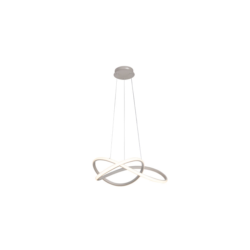 LED prigušiva luster na sajli LED/85W/230V 3000-6500K prečnik 60 cm + daljinski upravljač