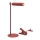 LED Prigušiva magnetna punjiva stona lampa 3u1 LED/3W/5V 4000K 1500 mAh crveno