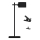 LED Prigušiva magnetna punjiva stona lampa 4u1 LED/3W/5V 3000-6000K 1800 mAh crno