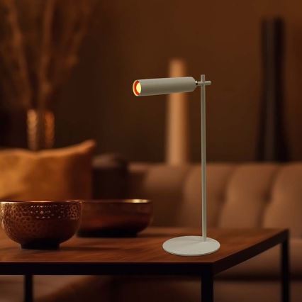 LED Prigušiva magnetna punjiva stona lampa 3u1 LED/3W/5V 4000K 1500 mAh bela