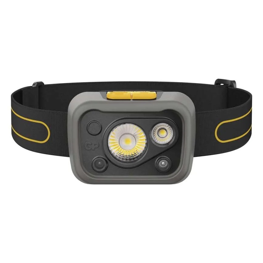 LED Prigušiva naglavna Lampa sa senzorom GP DISCOVERY CHW54 LED/3xAAA IPX5