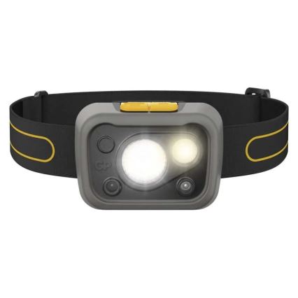 LED Prigušiva naglavna Lampa sa senzorom GP DISCOVERY CHW54 LED/3xAAA IPX5