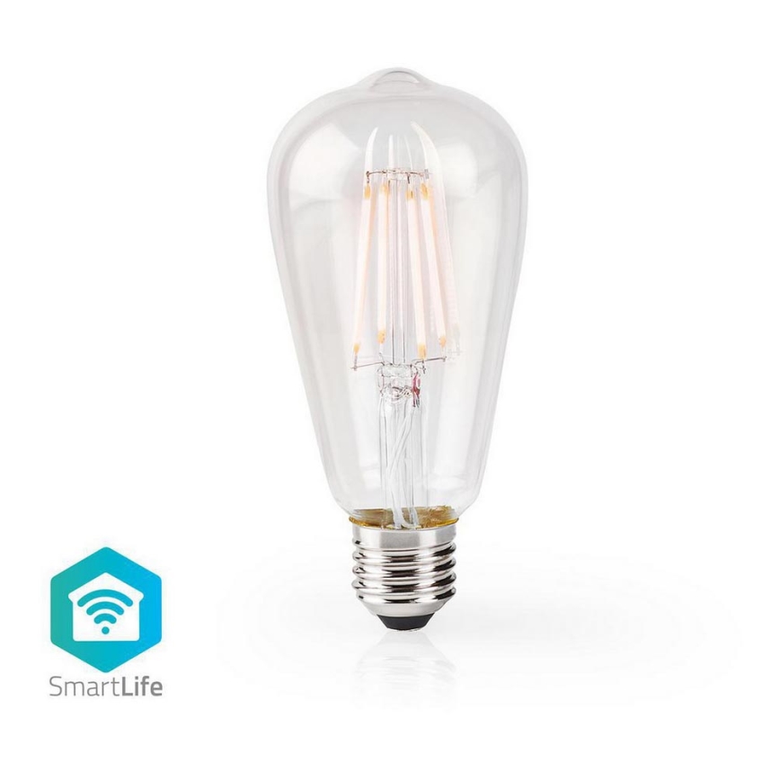 LED Prigušiva pametna sijalica VINTAGE ST64 E27/5W/230V