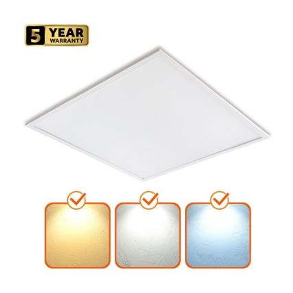LED prigušiva panel za spušteni plafon CAPRI LED/25/36/40W/230V 3000/4000/5700K IP44 60x60 cm