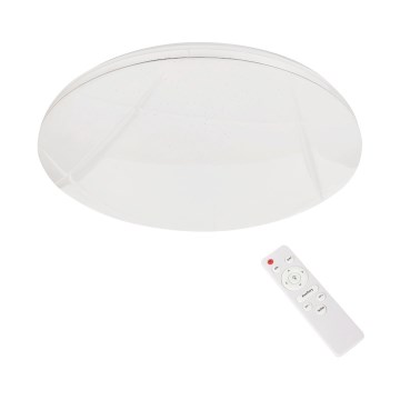 LED Prigušiva plafonjera ALLISTER LED/36W/230V 3000-6000K + Daljinski upravljač