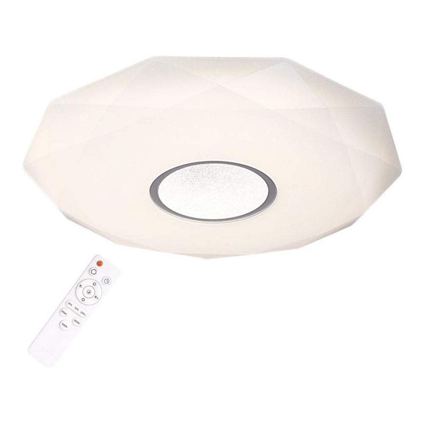 LED Prigušiva plafonjera DIAMOND LED/120W/230V 3000-6500K + Daljinski upravljač