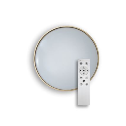 LED Prigušiva plafonjera DRINA LED/36W/230V 2700-6500K pr. 50 cm + Daljinski upravljač