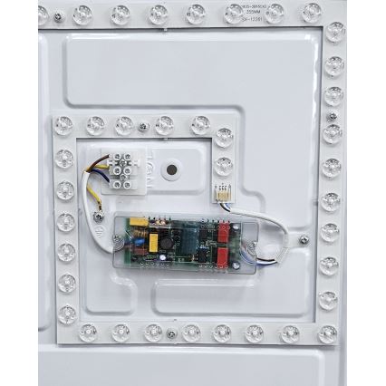 LED Prigušiva plafonjera DRINA LED/36W/230V 2700-6500K pr. 50 cm + Daljinski upravljač
