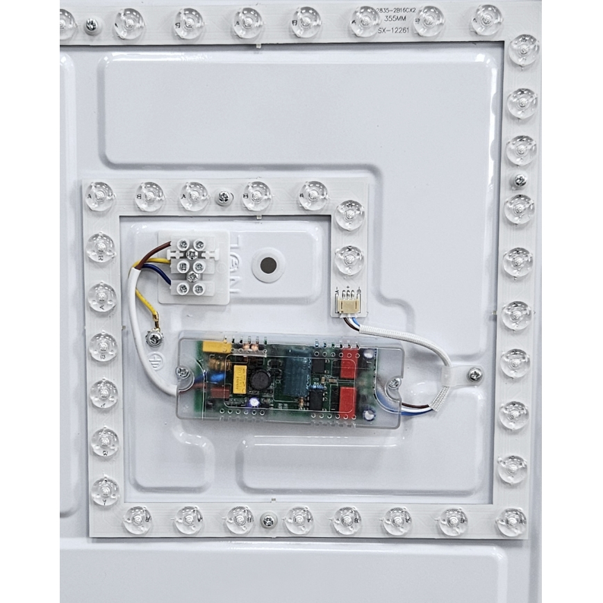 LED Prigušiva plafonjera DRINA LED/36W/230V 2700-6500K pr. 50 cm + Daljinski upravljač