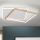 LED Prigušiva plafonjera EMANUEL LED/50W/230V bela/zlatna