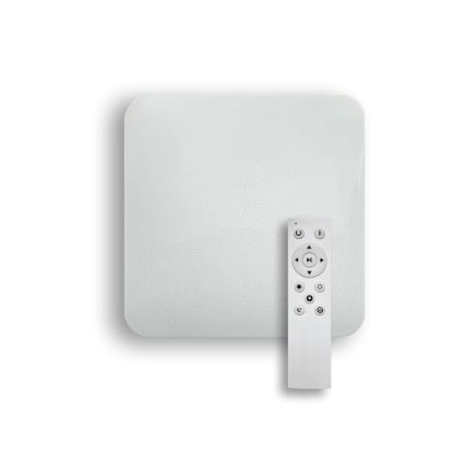 LED Prigušiva plafonjera FLORA LED/36W/230V 2700-6500K 43x43 cm + Daljinski upravljač