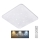 LED Prigušiva plafonjera FLORA LED/60W/230V 2700-6500K 53x53 cm +daljinski upravljač