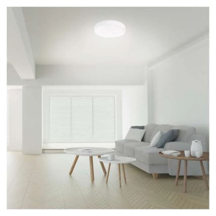 LED Prigušiva plafonjera GoSmart LED/45W/230V pr. 50 cm 2700-6500K Wi-Fi Tuya + Daljinski upravljač