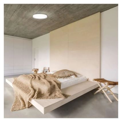LED Prigušiva plafonjera GoSmart LED/45W/230V pr. 50 cm 2700-6500K Wi-Fi Tuya + Daljinski upravljač