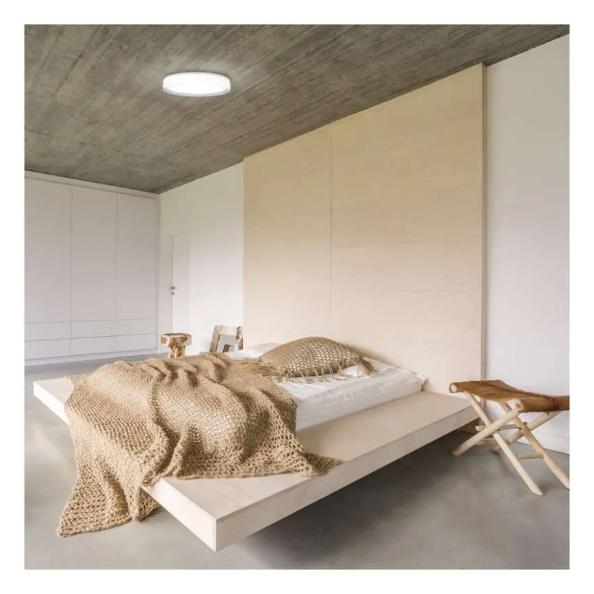 LED Prigušiva plafonjera GoSmart LED/45W/230V pr. 50 cm 2700-6500K Wi-Fi Tuya + Daljinski upravljač