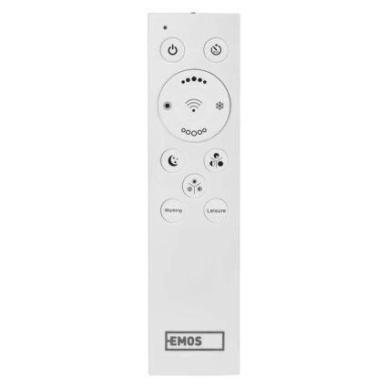 LED Prigušiva plafonjera GoSmart LED/45W/230V pr. 50 cm 2700-6500K Wi-Fi Tuya + Daljinski upravljač