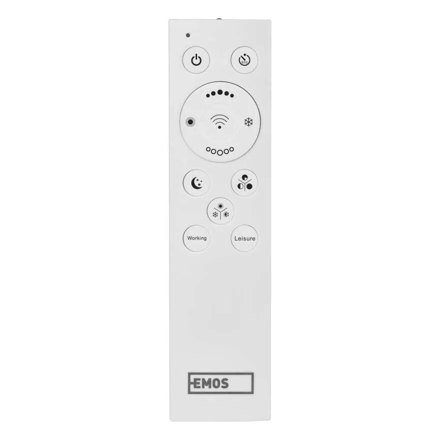LED Prigušiva plafonjera GoSmart LED/45W/230V pr. 50 cm 2700-6500K Wi-Fi Tuya + Daljinski upravljač
