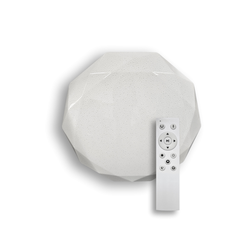 LED Prigušiva plafonjera INDUS LED/60W/230V 2700-6500K pr. 58 cm + Daljinski upravljač