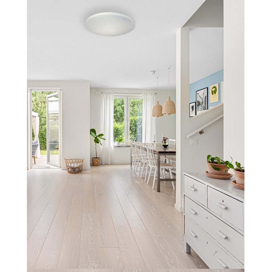 LED Prigušiva plafonjera IPOLY LED/60W/230V 2700-6500K pr. 58 cm + Daljinski upravljač