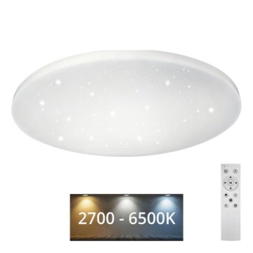 LED Prigušiva plafonjera IPOLY LED/60W/230V 2700-6500K pr. 58 cm + Daljinski upravljač